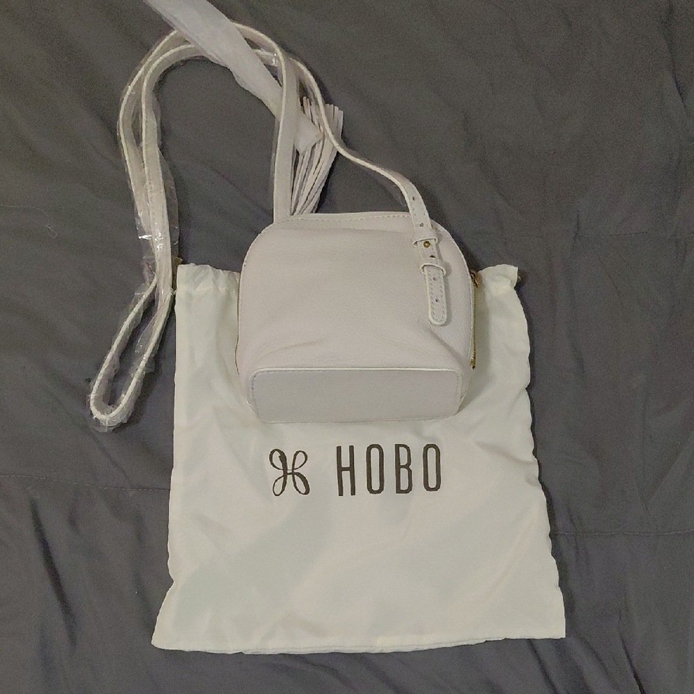 HOBO Cream Crossbody Bag